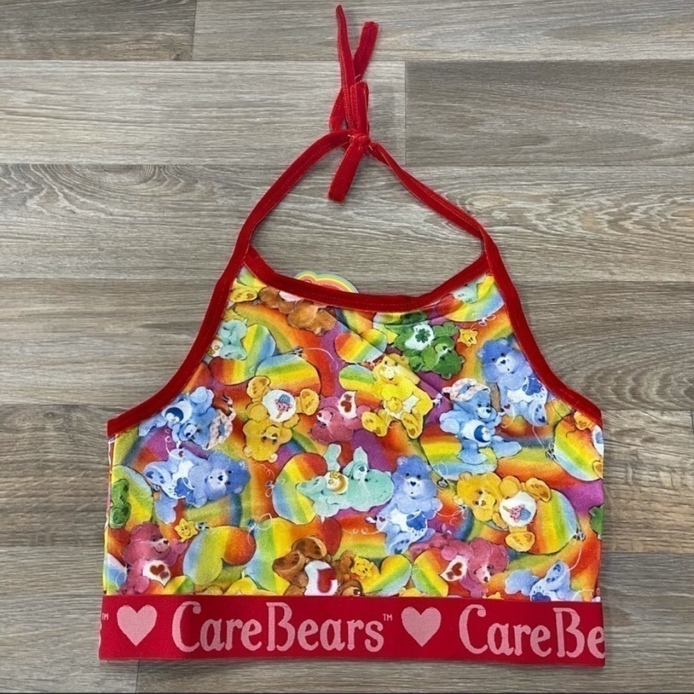 Iron Fist Rainbow Care Bear Halter Tank & Shorts Set NWT Size 2XL - Picture 9 of 14
